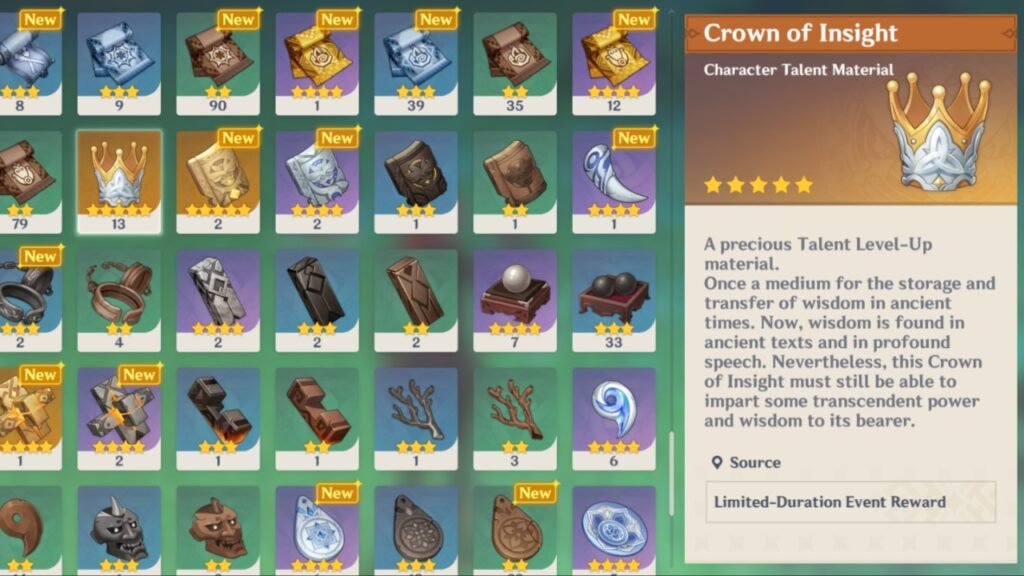 Crown of Insight Genshin