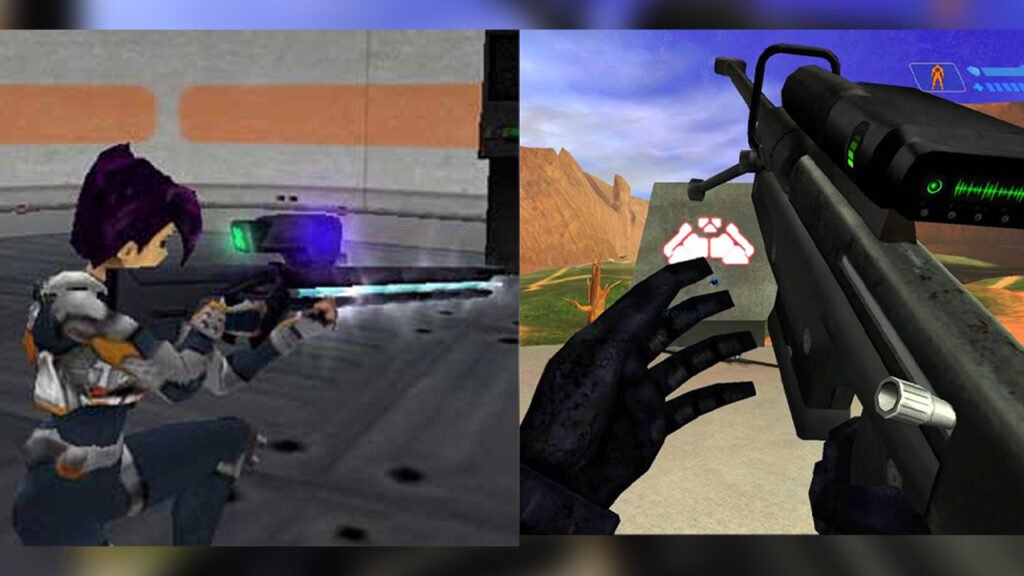 An image of Halo and Oni snipers