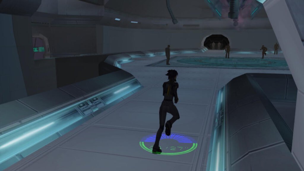 A screenshot of Oni 2 in development