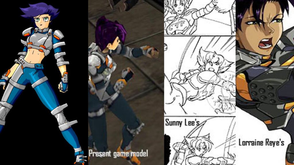 A compilation of Oni concept arts