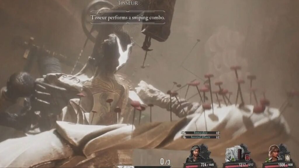 Tisseur drops cool rewards after being beaten
