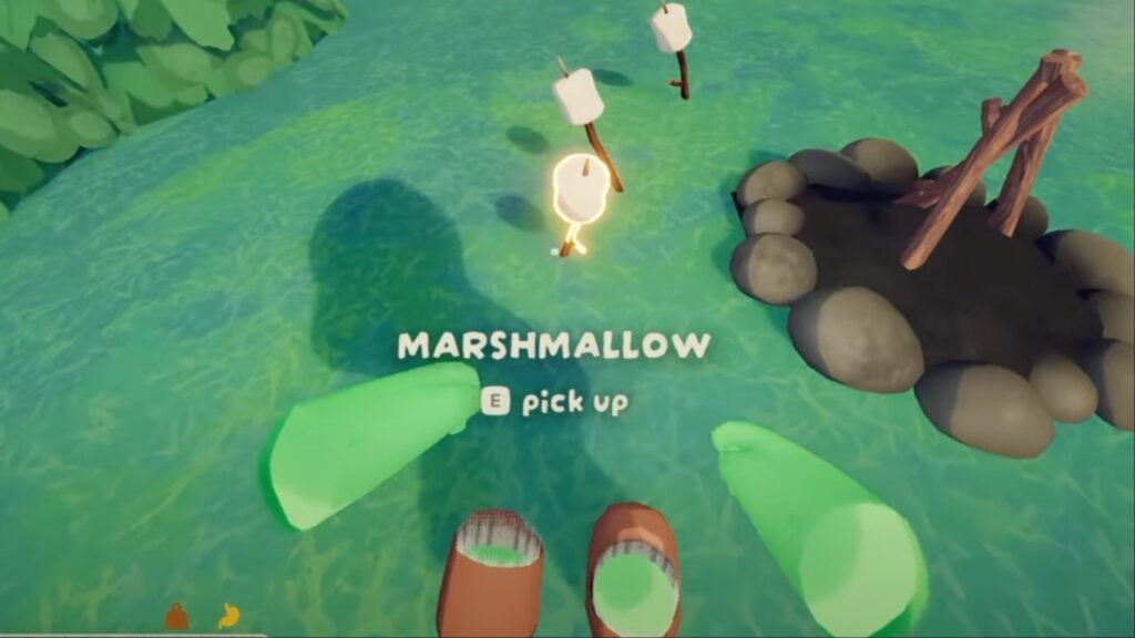 Marshmallow item in Peak