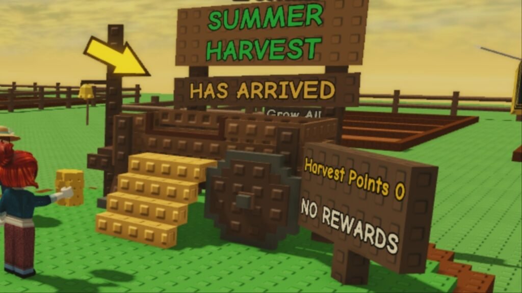 Summer Harvest event in Grow A Garden