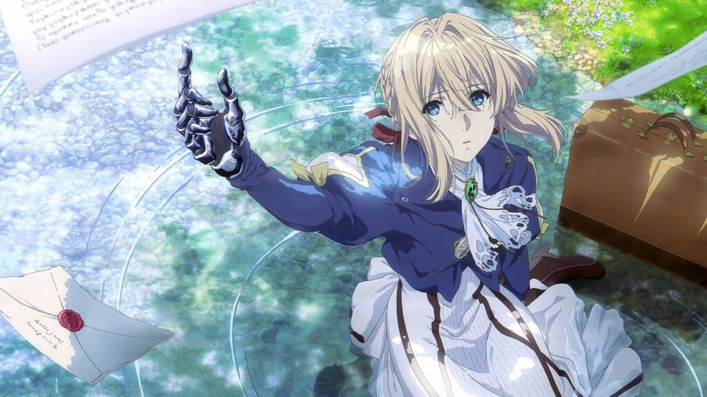 An image from Violet Evergarden
