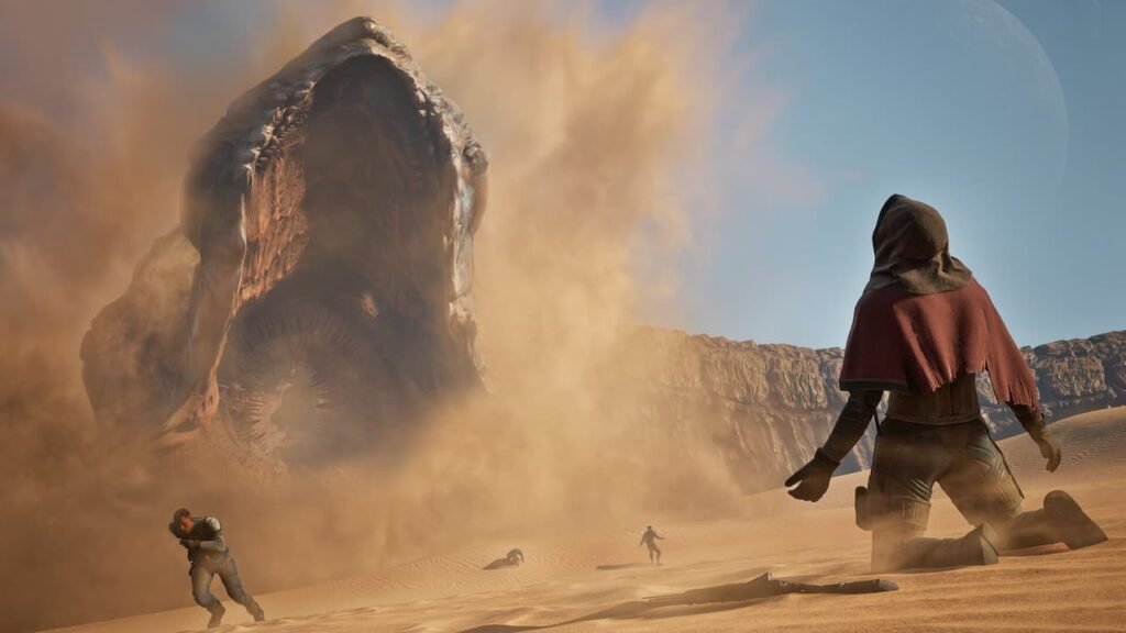 Sand Worm dune awakening