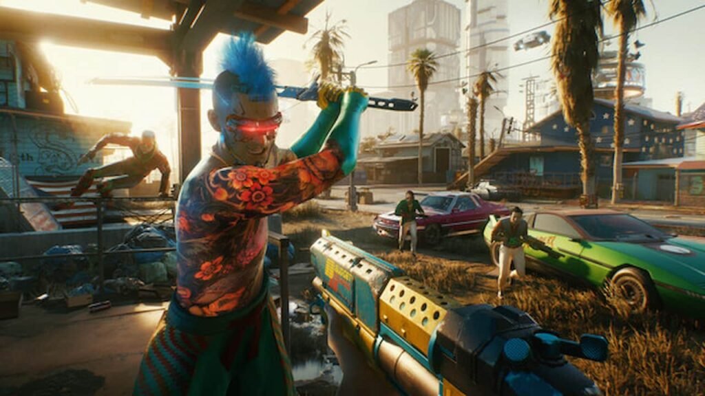 An image of the game's combat.
