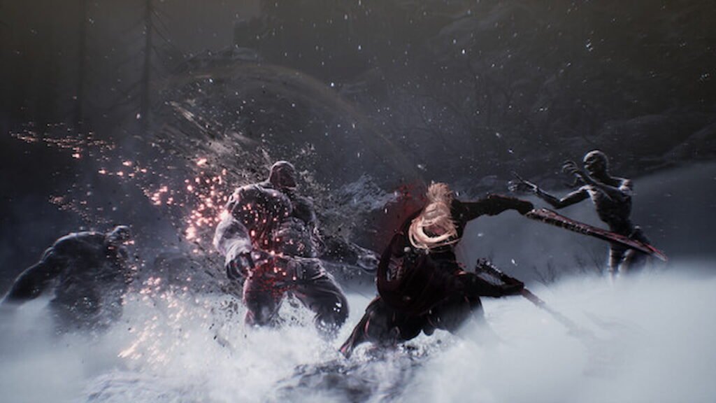 An image of the game's combat.