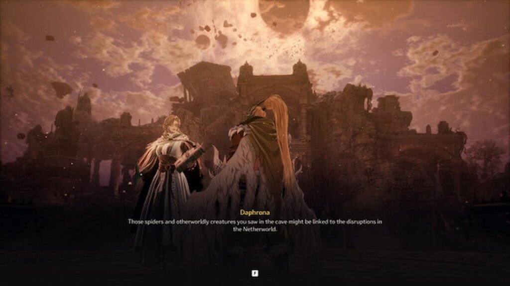 An image from an ingame interaction.
