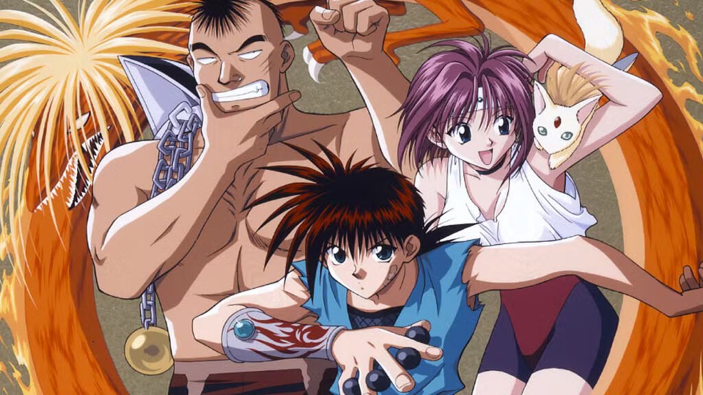 images from Flame of Recca
