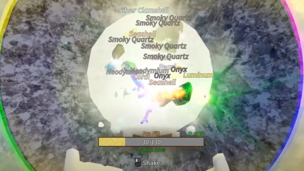 Getting Luminium in Prospecting