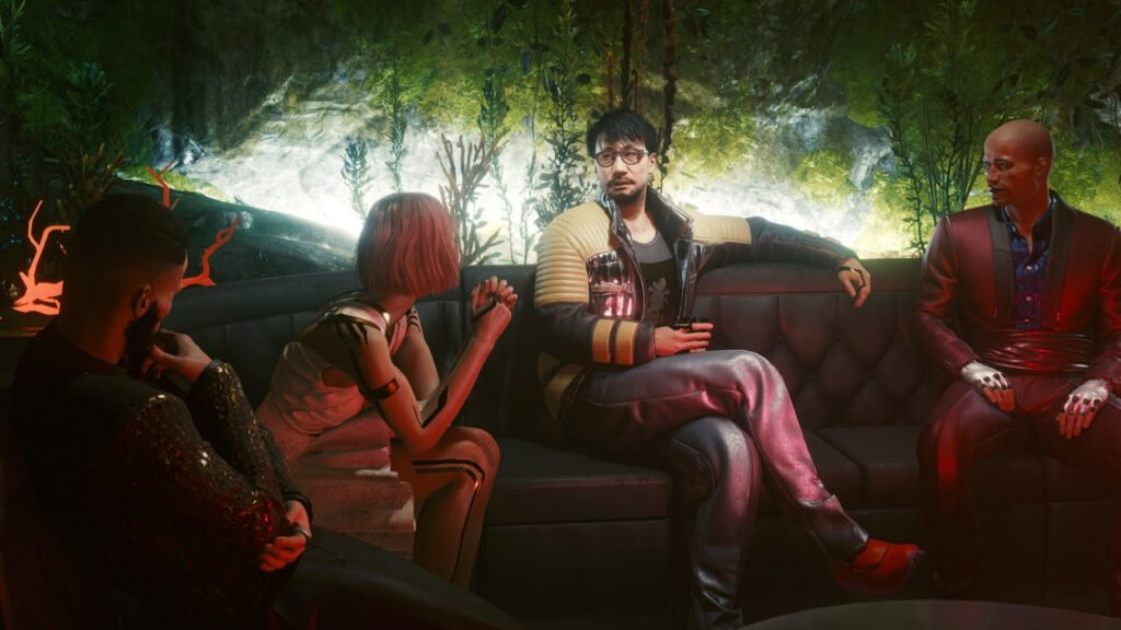 image of Hideo Kojima in Cyberpunk 2077