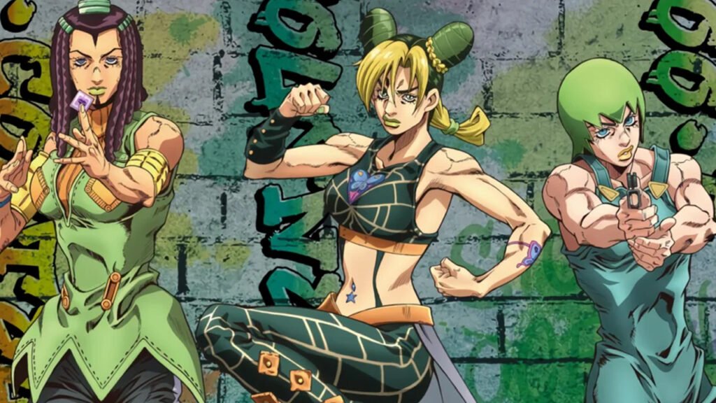 images from Jojo's Bizarre Adventure Stone Ocean