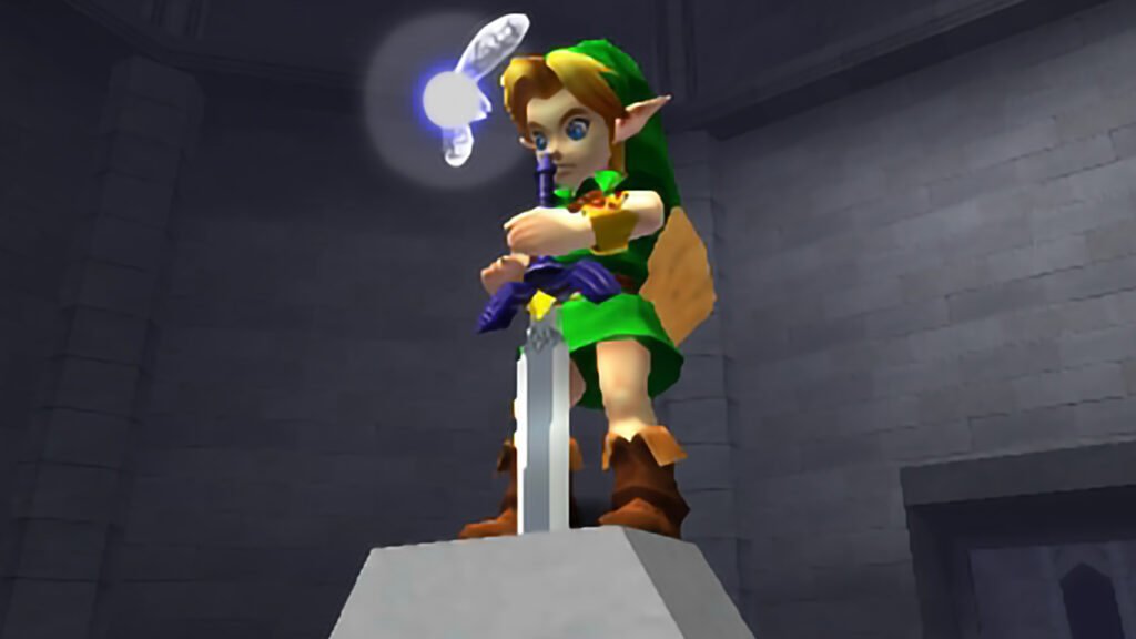 an image of Link with Master Sword