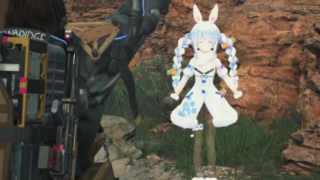 image of Pekora in Death Stranding 2