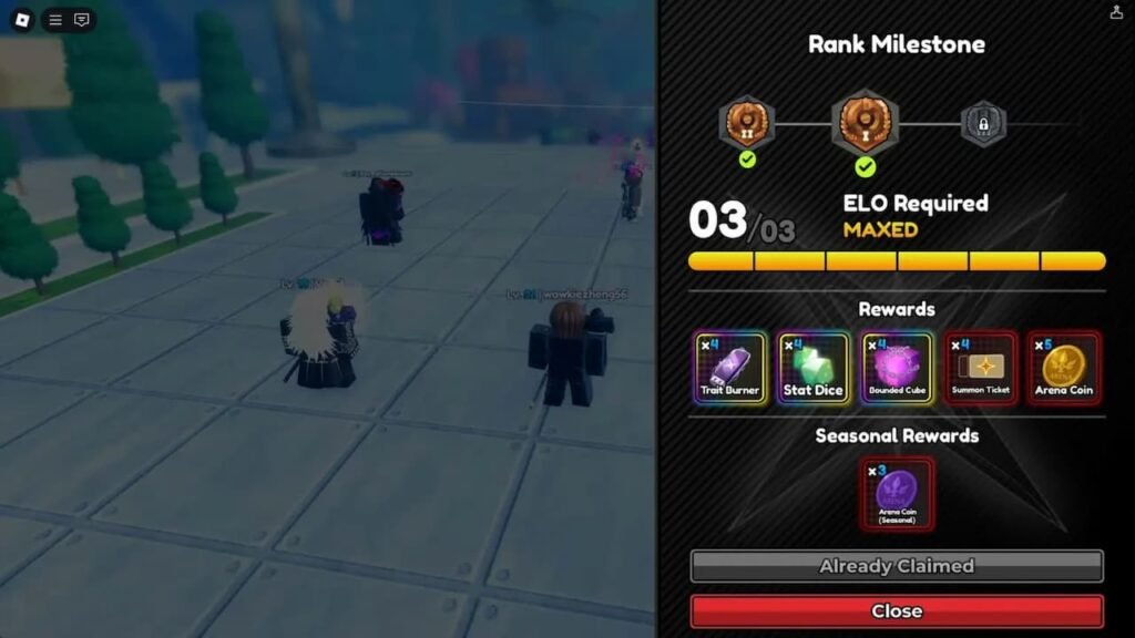 ASTD X PvP Rewards