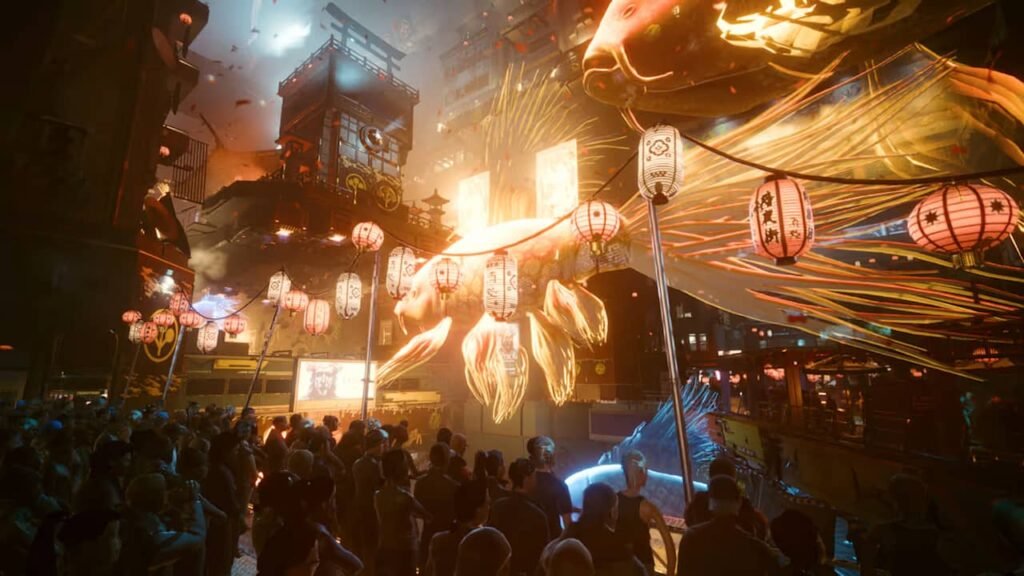An image from Cyberpunk 2077.