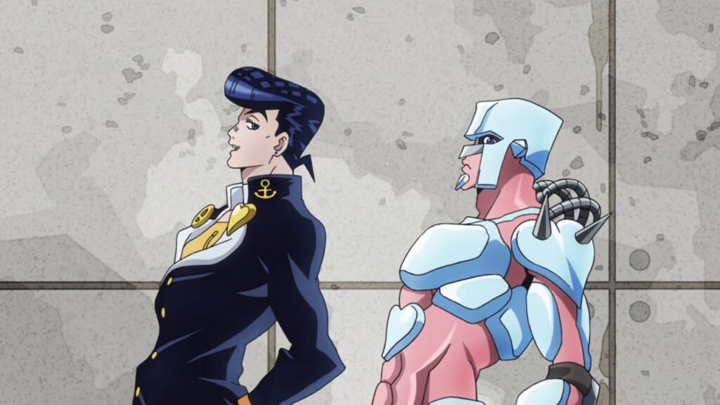 An image from Jojo's Bizarre adventure