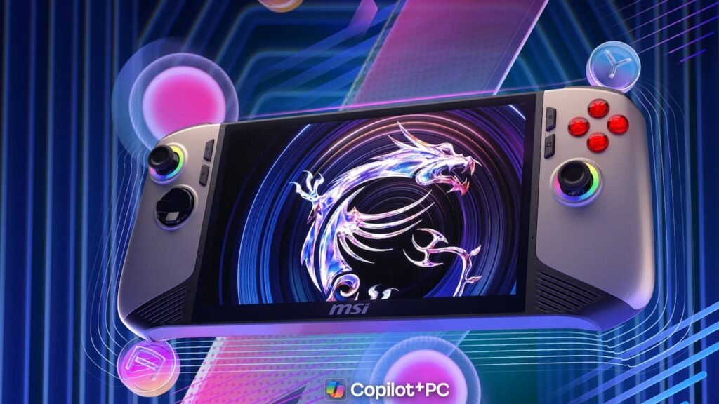 MSI Claw 8 Ai+ in all its glory