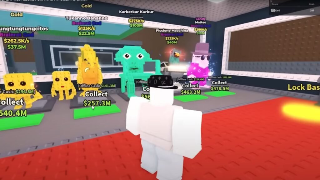 Buying Secret Rarity in Steal a Brainrot