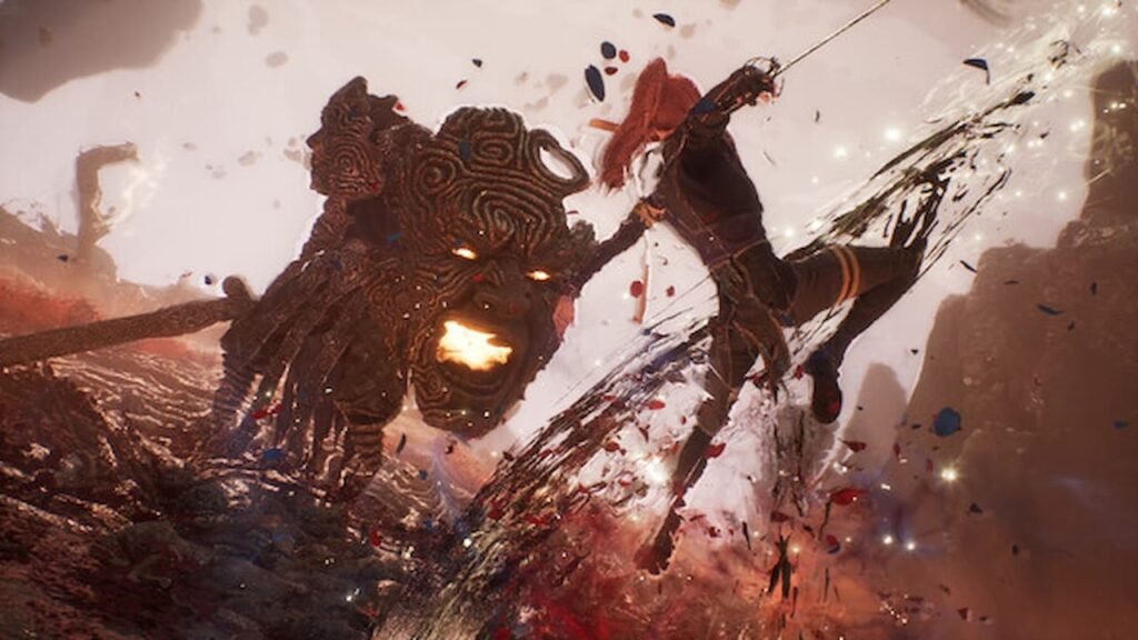 An image of in-game combat.
