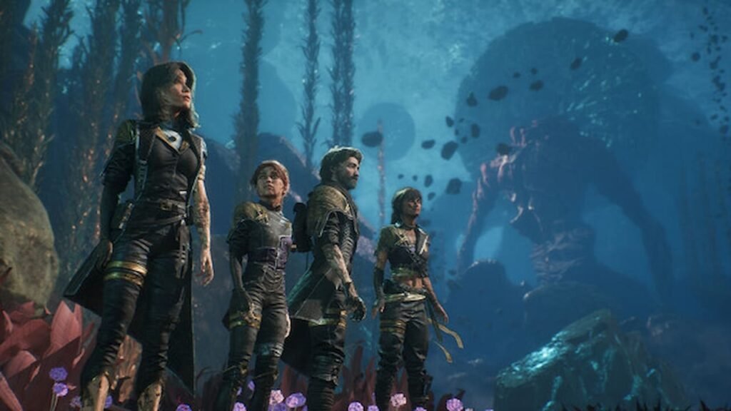 Am image of Claire Obscure expedition 33's characters.