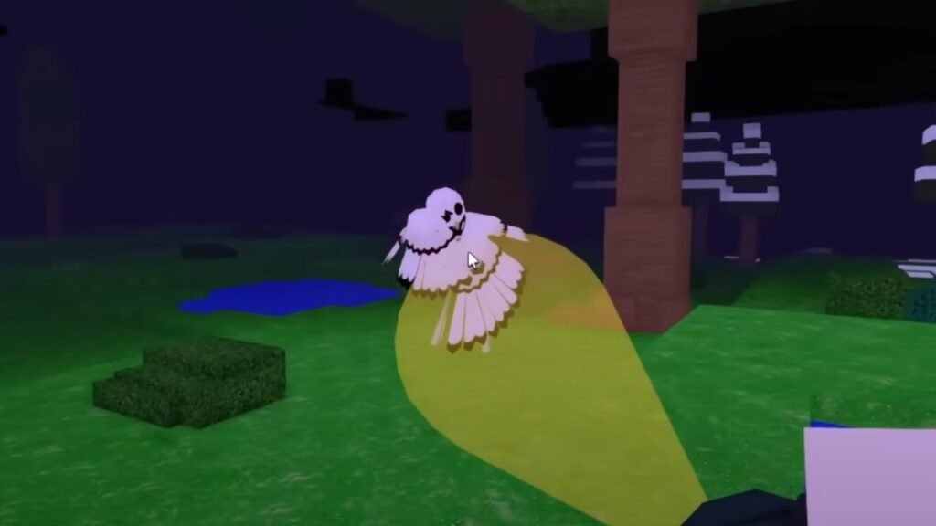 Using Flashlight on the Owl in 99 Nights in the Forest