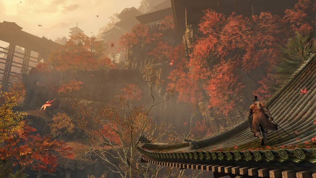An image from Senpou Temple in Sekiro.