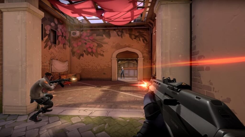 Gunplay in Valorant