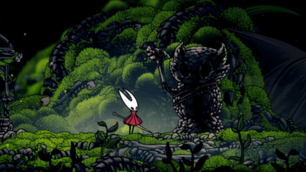 An Icon of Hope Wish in Hollow Knight Silksong