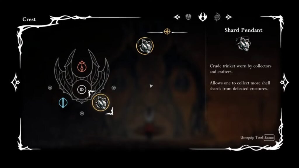 Equipping Tools in Hollow Knight Silksong
