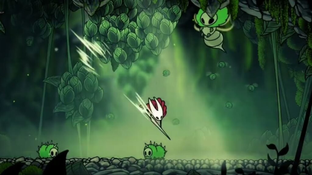 Moss Mother Boss Hollow Knight Silksong