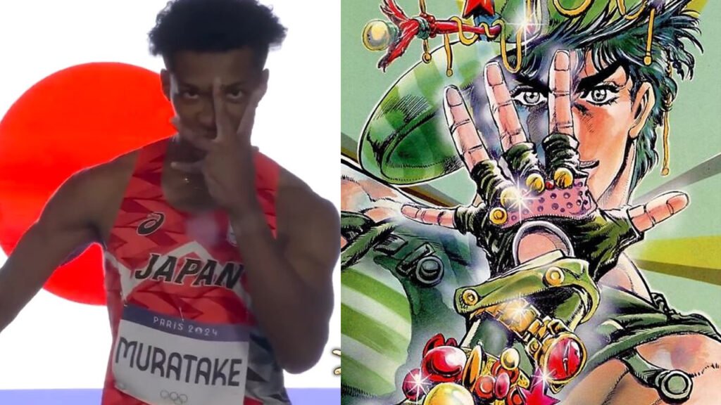 Rachid Muratake posing as Jonathan Joestar