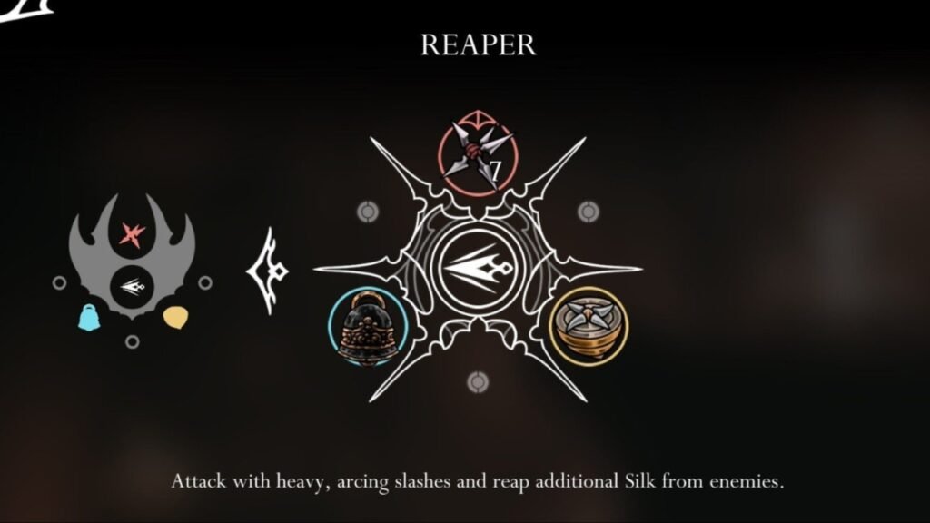 Reaper Crest in Hollow Knight Silksong