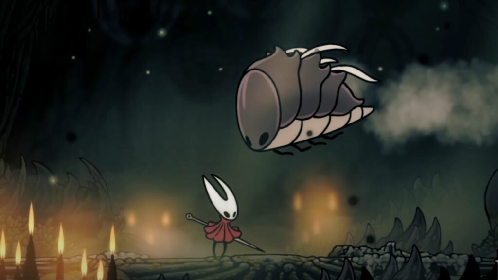 Savage Beastfly Boss in Hollow KNight Silksong