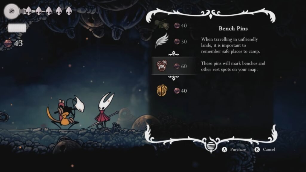 Shakra wares in Hollow Knight Silksong