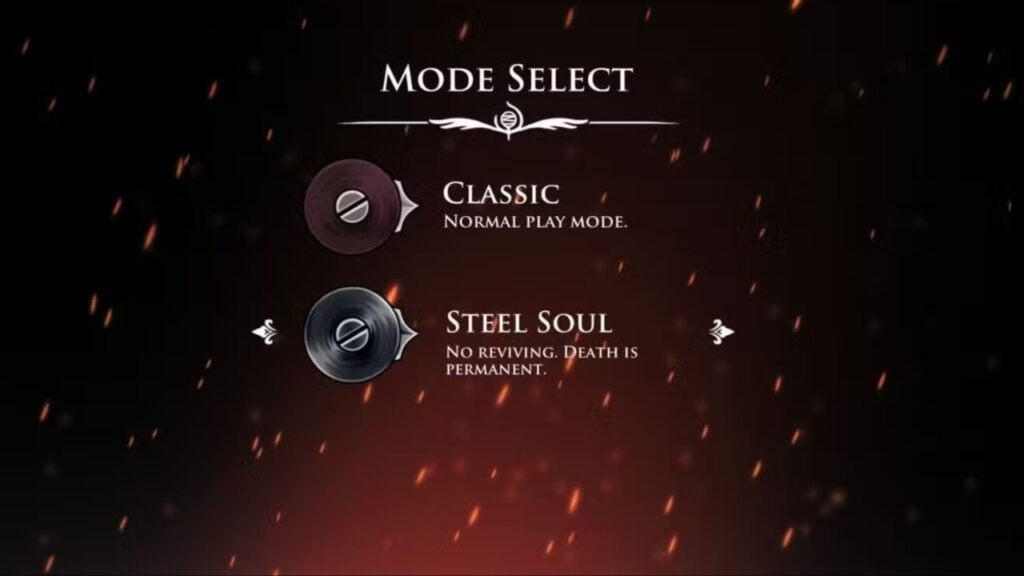 Steel Soul Mode has Permadeath in Hollow Knight Silksong