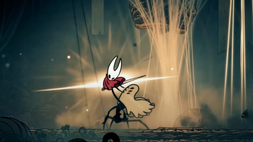 Widow boss in Hollow Knight Silksong