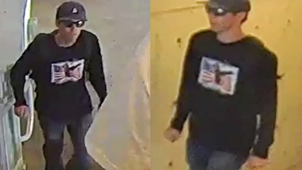 Tyler Robinson CCTV footage