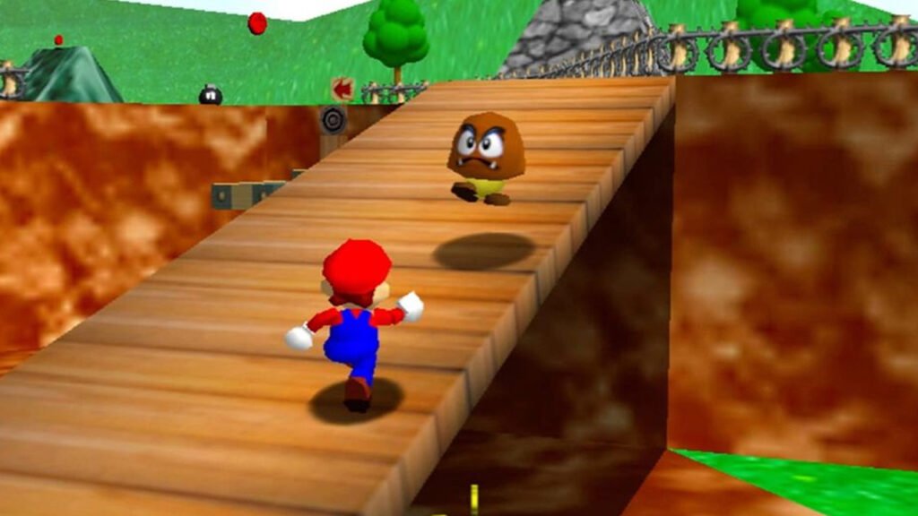 image from Super Mario 64