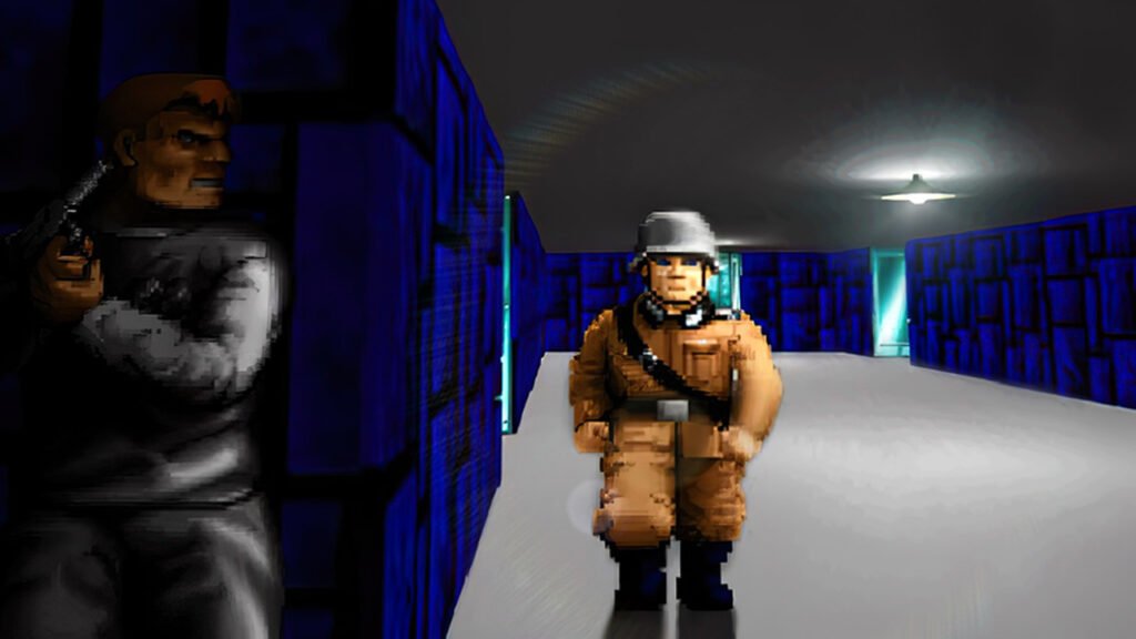 image from Wolfenstein 3D