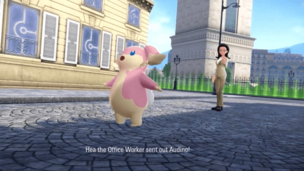 A Sensitive Audino side quest in Pokemon Legends Z-A