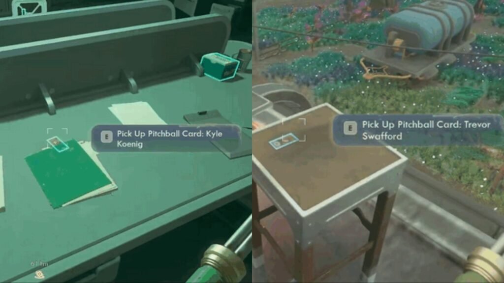 Colelcting cards in The Outer Worlds 2