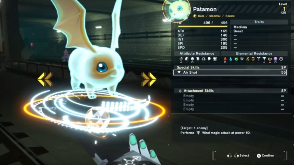 Patamon is the best starter Digimon in Time Stranger