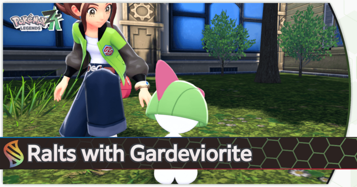 Raltz with Gardevorite Pokemon Legends Z-A
