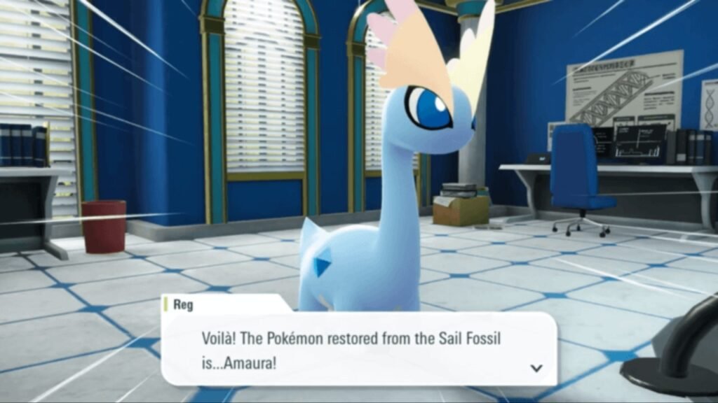 Restored from a Fossil Side Quest in Pokemon Legends Z-A