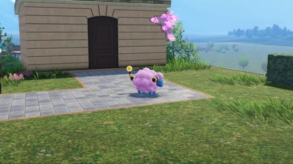 Shiny Mareep in Pokemon Legends Z-A