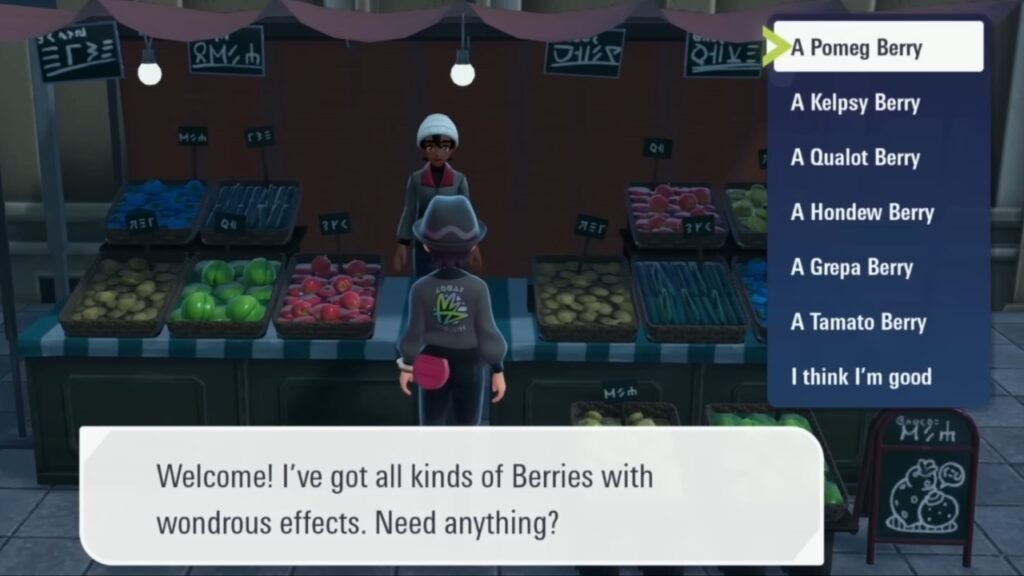 Some Berries decrease EV stats in Pokemon Legends Z-A