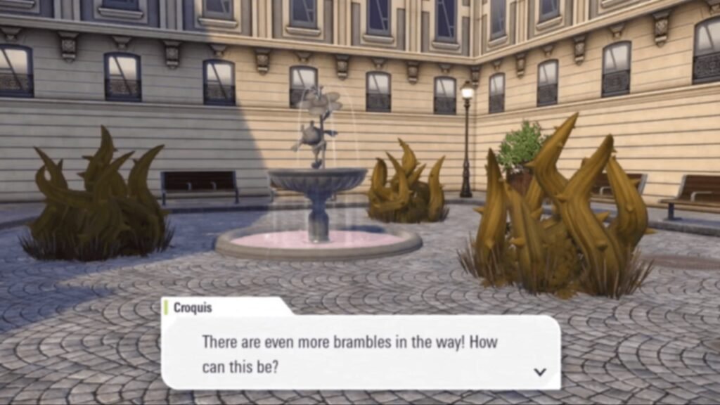 Stumped at the Fountain side quest in Pokemon Legends Z-A