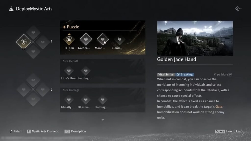 Unlocking Arts in Where Winds Meet