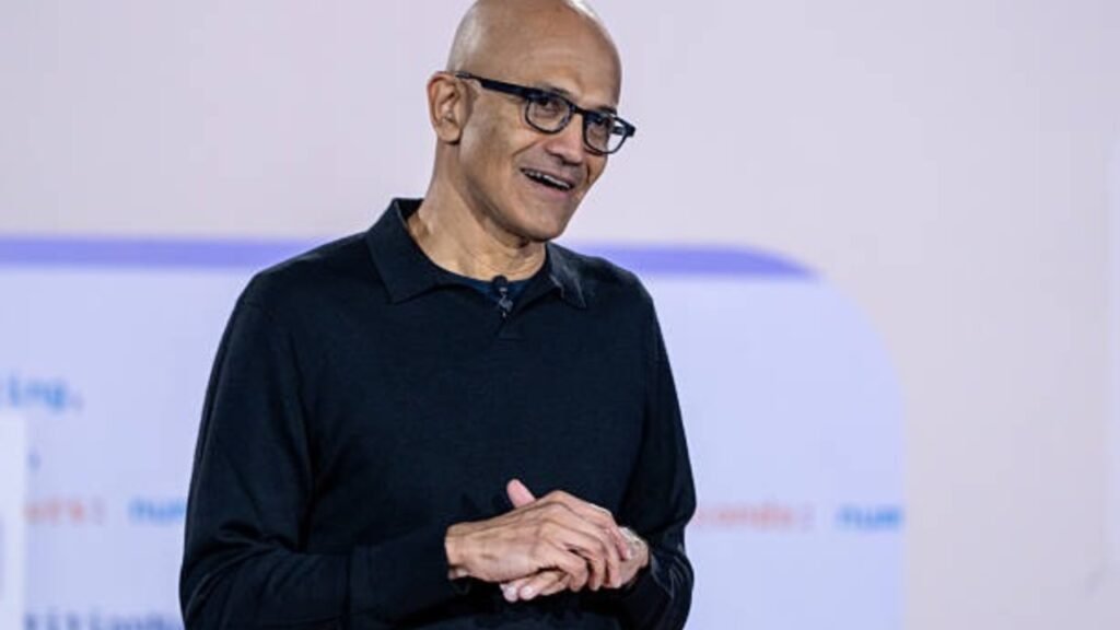 Satya Nadella is making an aggressive push for AI adoption